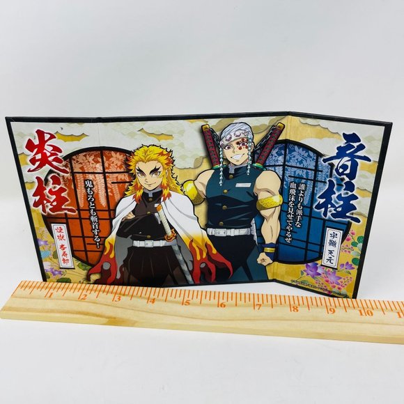 Demon Slayer Kimetsu no Yaiba‎ Collectors Mini Byobu Folding Screen Desktop Art - Picture 5 of 6